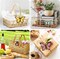 Wooden Hollow Spring Butterfly Ornaments Activity Craft Kit to Paint, 6 Styles DIY Blank Unfinished Wood Cutouts Ornament for Crafts Hanging Decorations Summer